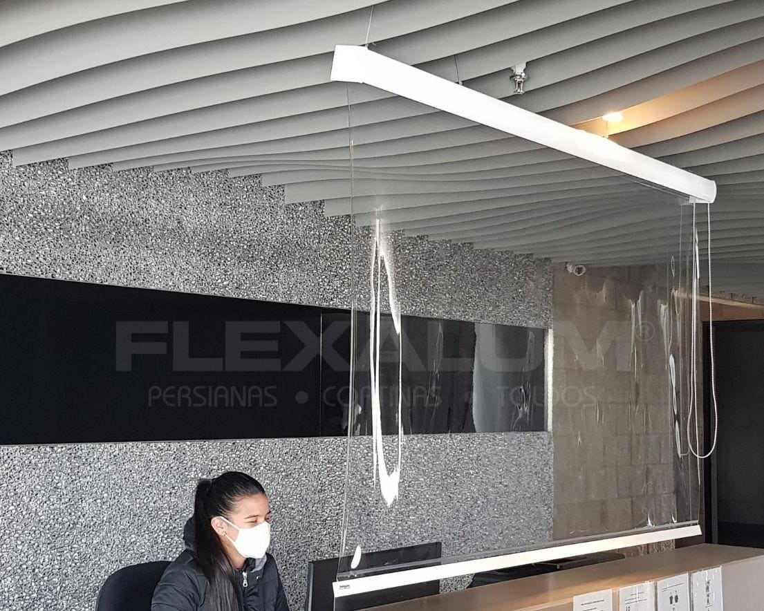 Cortina Transparente