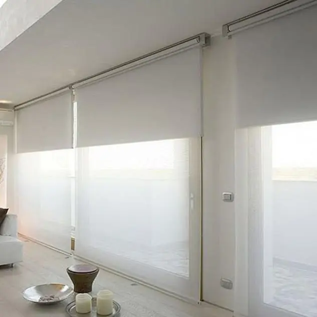 Cortinas enrrollables transparentes