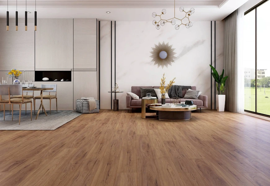 Piso de madera laminada