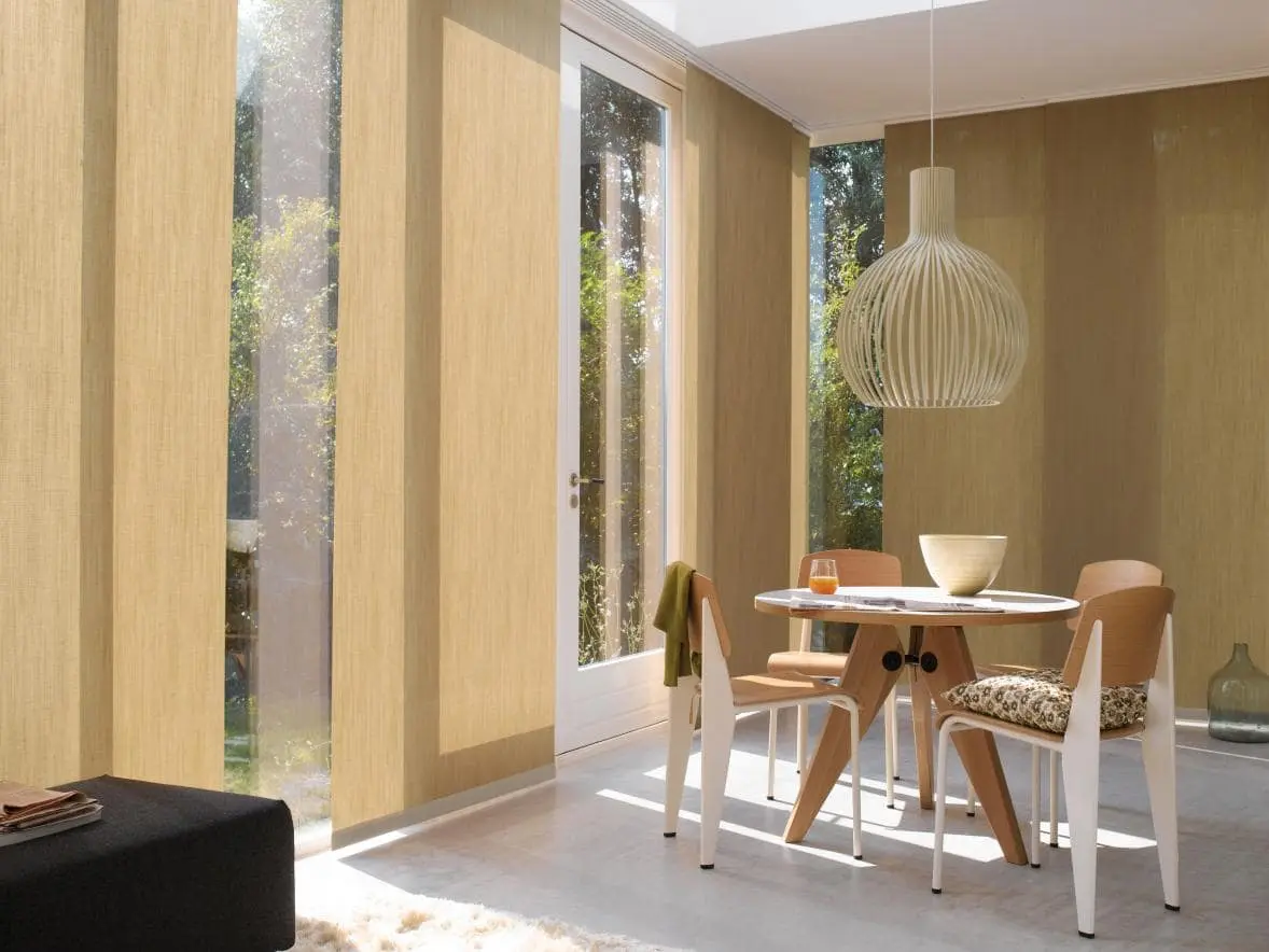 Cortinas tipo panel japonés