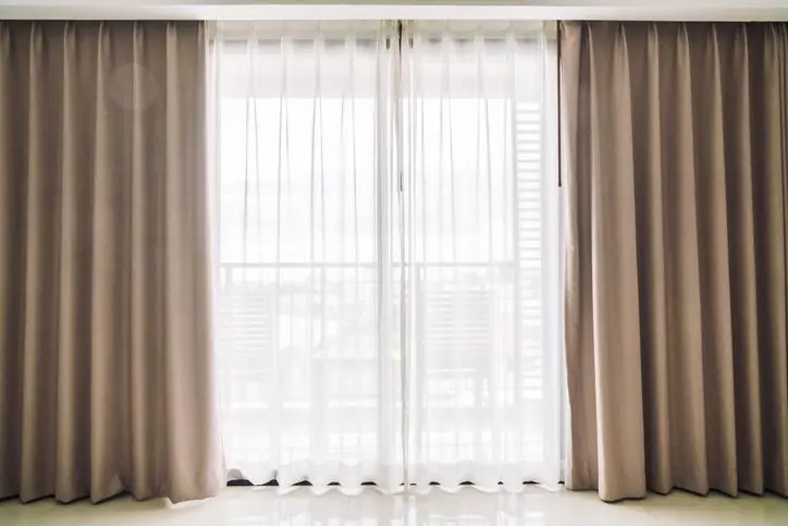 Cortinas tradicionales en tela
