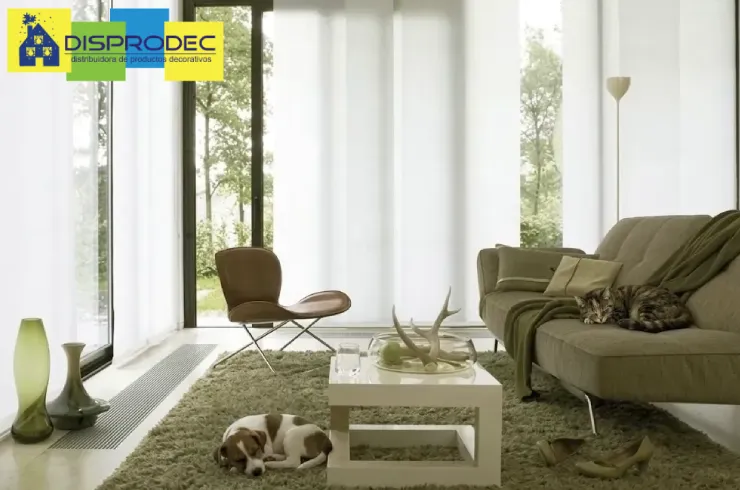 Cortinas blackout resistentes para mascotas