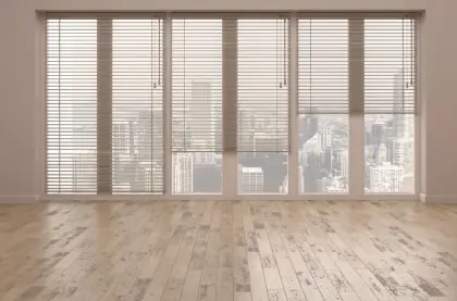 Apartamento para arriendo con persianas