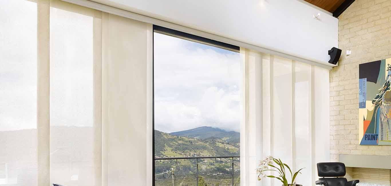 Panel Japonés con diferentes colores y texturas