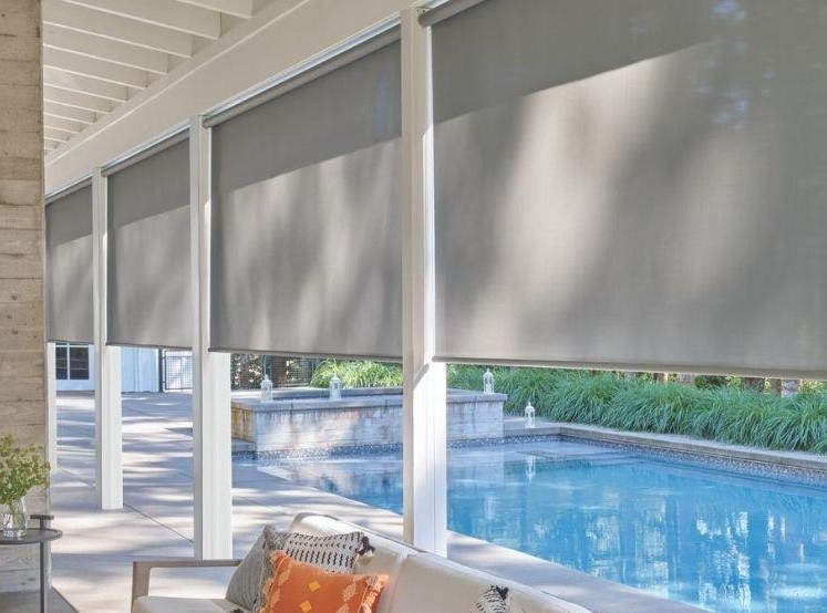 cortinas enrollables en fibras screen