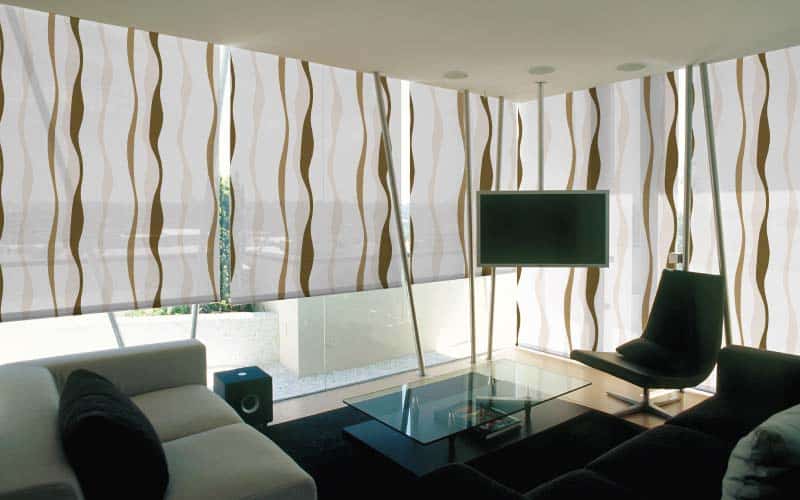 Cortina Enrollable con diseño 3 