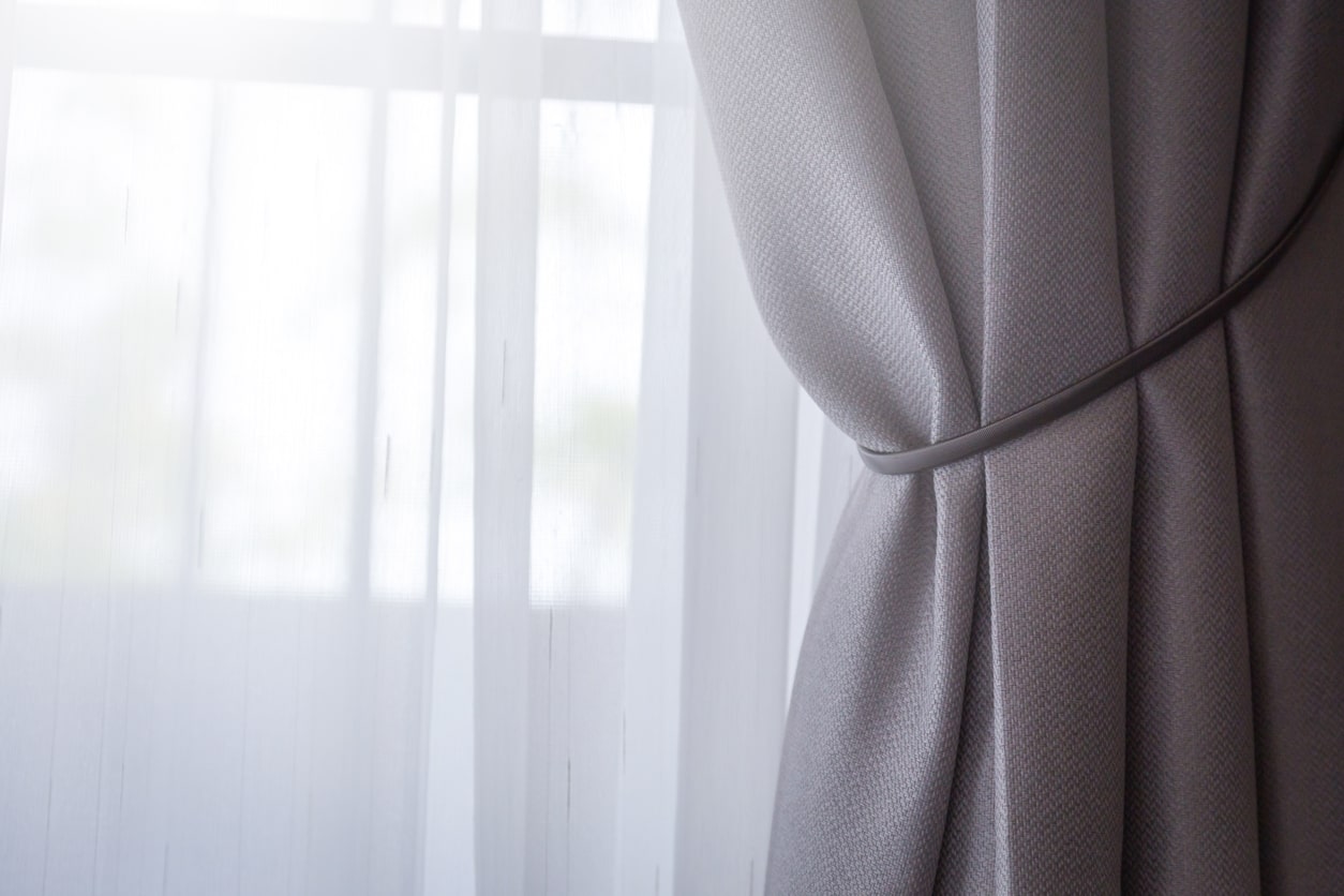 cortinas tradicionales en tela