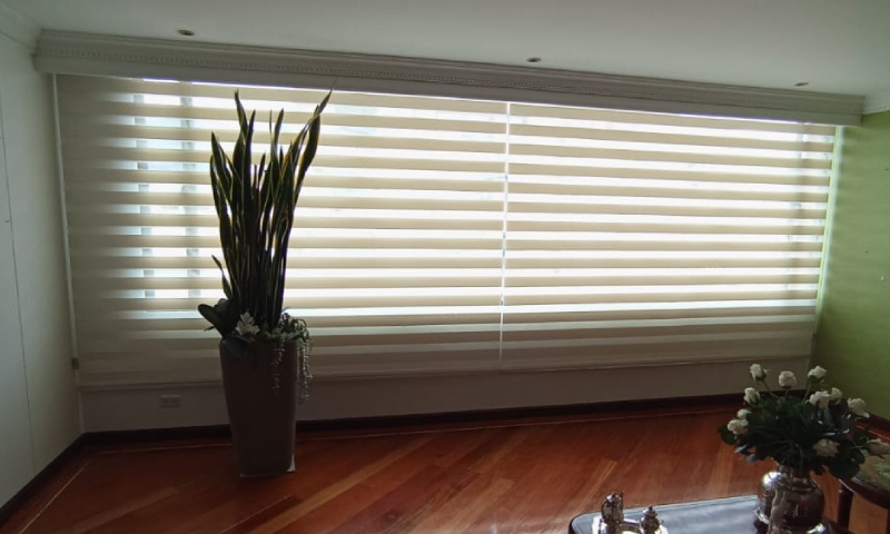 Cortinas Sheer Elegance o Roller Duo | Disprodec Bogotá